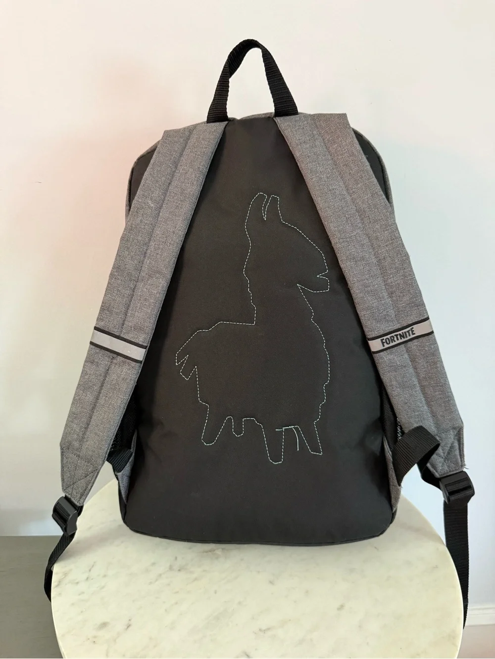 Official Fortnite Grey/Black Graffiti 18” School Backpack Quality Pad